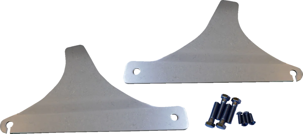 DragSpecialties Side Plates - Chrome X08-0006C - Main Product View