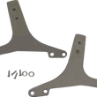 Load image into Gallery viewer, DragSpecialties Side Plates - Chrome X08-0009C - Main Product View
