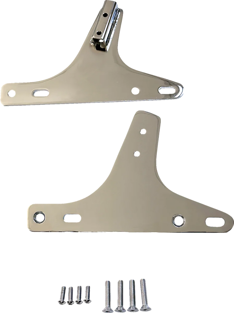 DragSpecialties Side Plates - Chrome X08-0011C - Main Product View