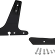 Load image into Gallery viewer, DragSpecialties Side Plates - Chrome X08-0011C - Side View