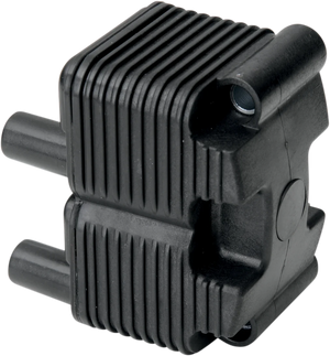 DragSpecialties Single-Fire Ignition Coil - Harley Davidson - Black 10-2001 - Main Product View