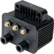 Load image into Gallery viewer, DragSpecialties Single-Fire Ignition Coil - Harley Davidson - Black 10-2002 - Main Product View