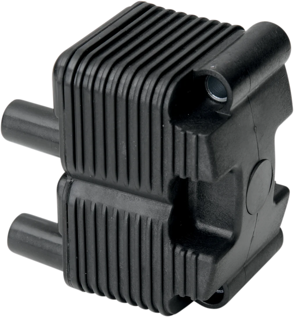 DragSpecialties Single Output Ignition Coil - 12 Volt 10-6007 - Side View