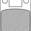 Load image into Gallery viewer, DragSpecialties Sintered Brake Pads FAD115HH - Back View