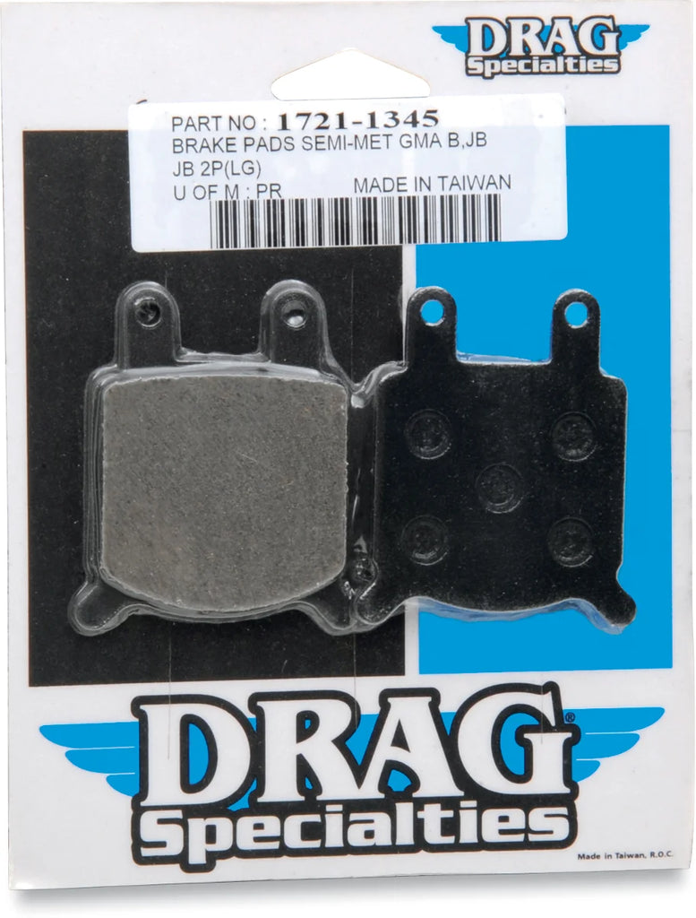 DragSpecialties Sintered Brake Pads FAD76HH - Side View