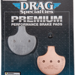 Load image into Gallery viewer, DragSpecialties Sintered Brake Pads - Harley-Davidson HDP900 - Back View
