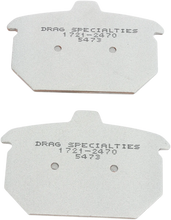 Load image into Gallery viewer, DragSpecialties Sintered Brake Pads - Harley-Davidson HDP901 - Side View