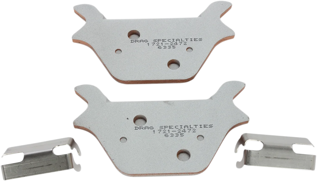 DragSpecialties Sintered Brake Pads - Harley-Davidson HDP905 - Side View