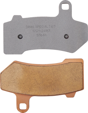 DragSpecialties Sintered Brake Pads - Harley-Davidson HDP962 - Main Product View