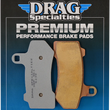 Load image into Gallery viewer, DragSpecialties Sintered Brake Pads - Harley-Davidson HDP962 - Side View