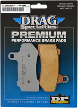 Load image into Gallery viewer, DragSpecialties Sintered Brake Pads - Harley-Davidson HDP962 - Side View