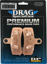 Load image into Gallery viewer, DragSpecialties Sintered Brake Pads - Harley-Davidson HDP986 - Back View