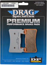 Load image into Gallery viewer, DragSpecialties Sintered Brake Pads - Softail HDP551 - Side View
