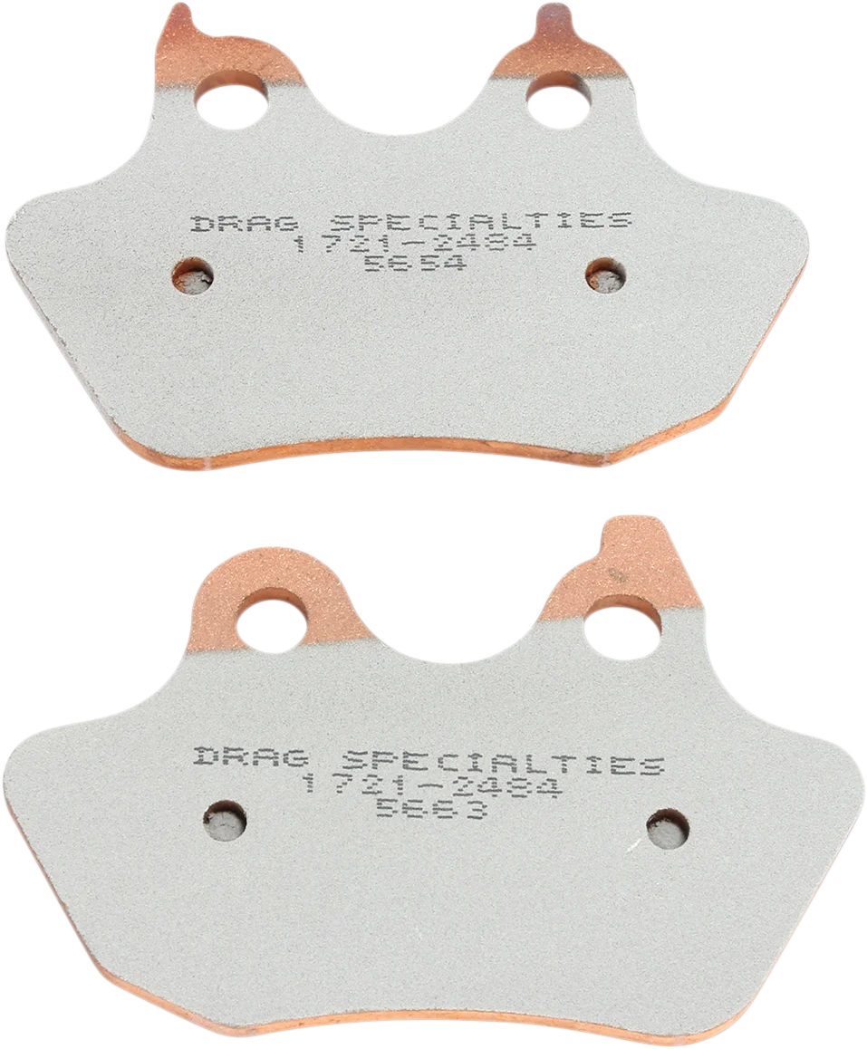 DragSpecialties Sintered Brake Pads - Softail HDP971 - Side View