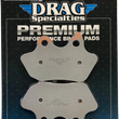 Load image into Gallery viewer, DragSpecialties Sintered Brake Pads - Softail HDP971 - Back View