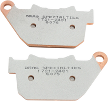 Load image into Gallery viewer, DragSpecialties Sintered Brake Pads - Sportster HDP949 - Side View
