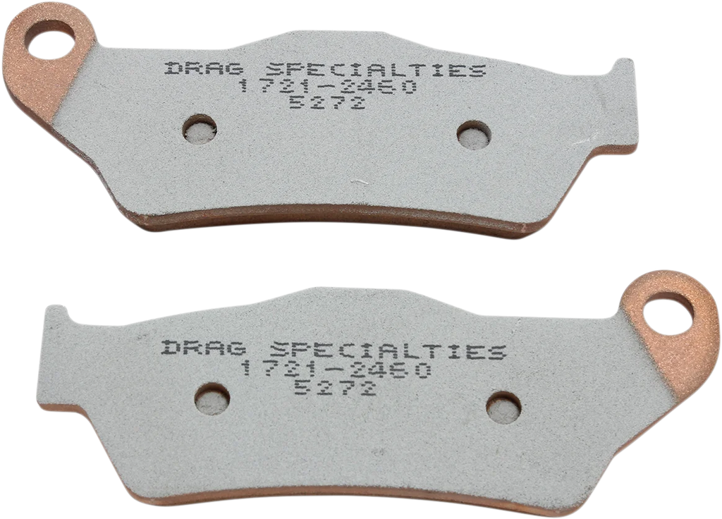DragSpecialties Sintered Brake Pads - Street XG HDP547 - Side View