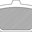 Load image into Gallery viewer, DragSpecialties Sintered Metal Brake Pads - Harley-Davidson FAD78HH - Side View