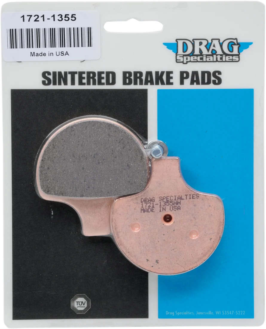 DragSpecialties Sintered Metal Brake Pads - Harley-Davidson FAD94HH - Side View