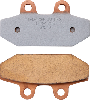DragSpecialties Sintered Metal Brake Pads - Softail HDP583 - Main Product View