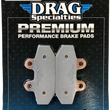 Load image into Gallery viewer, DragSpecialties Sintered Metal Brake Pads - Softail HDP583 - Side View