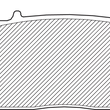 Load image into Gallery viewer, DragSpecialties Sintered Metal Brake Pads - Sportster FAD381HH - Side View