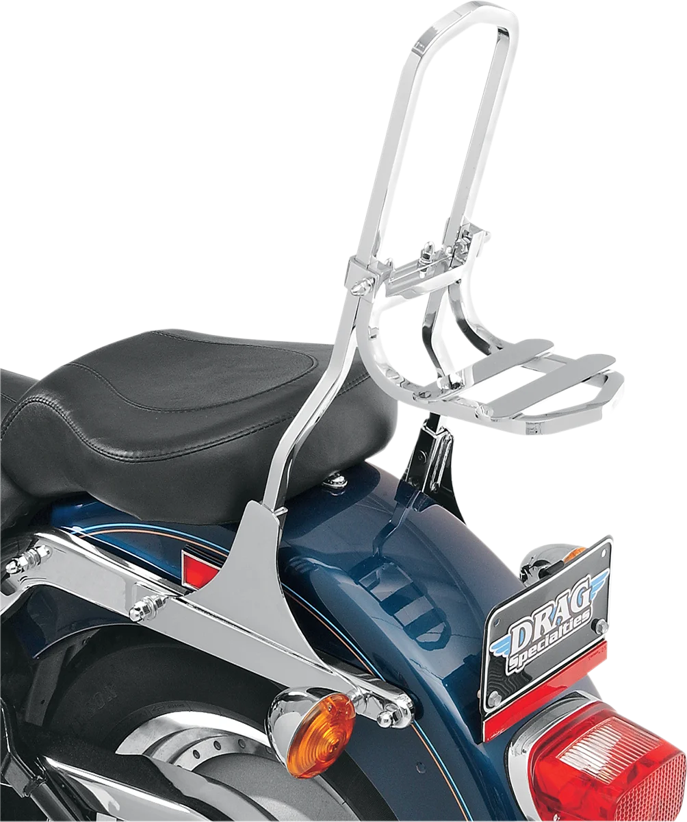 DragSpecialties Sissy Bar Luggage Rack 77-0043-BX54 - Side View