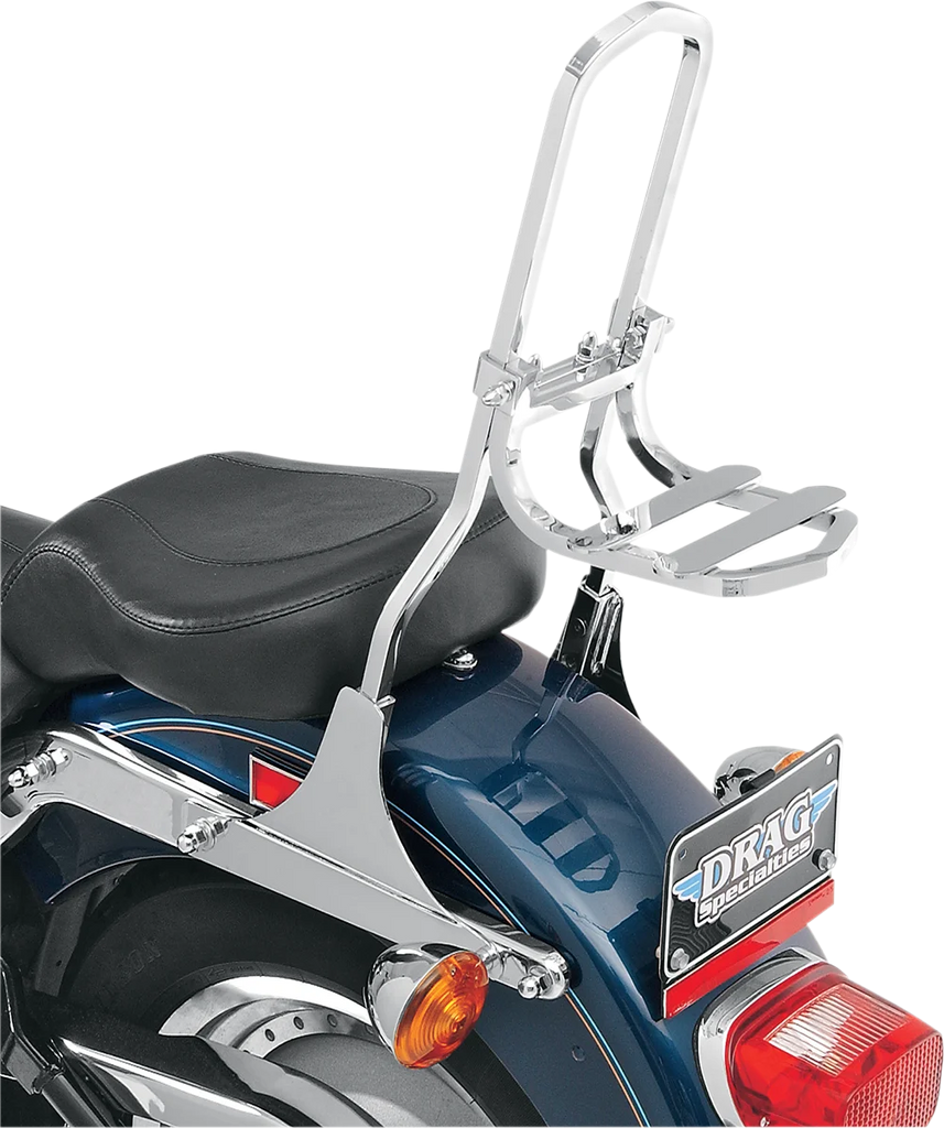 DragSpecialties Sissy Bar Luggage Rack 77-0043-BX54 - Side View
