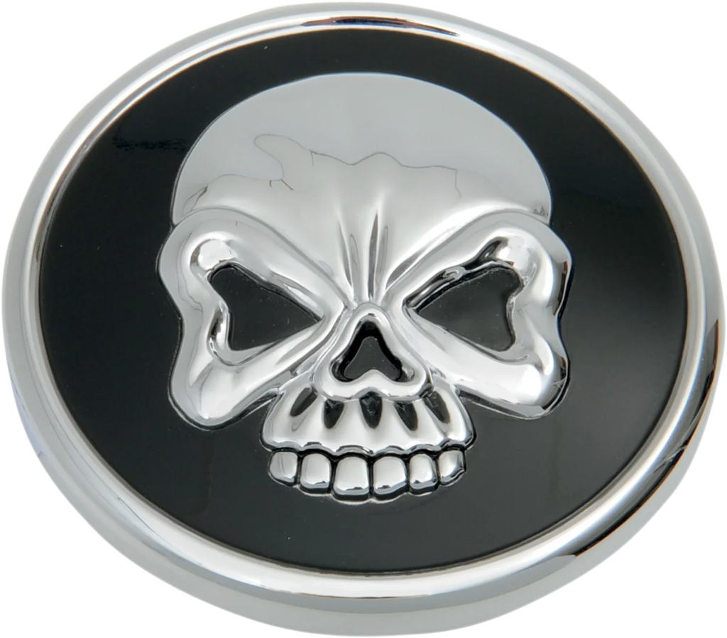 DragSpecialties Skull Gas Cap - Non-Vented Screw-In 012717 - Main Product View