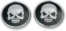 Load image into Gallery viewer, DragSpecialties Skull Gas Cap - Screw-In Vented 012720 - Side View