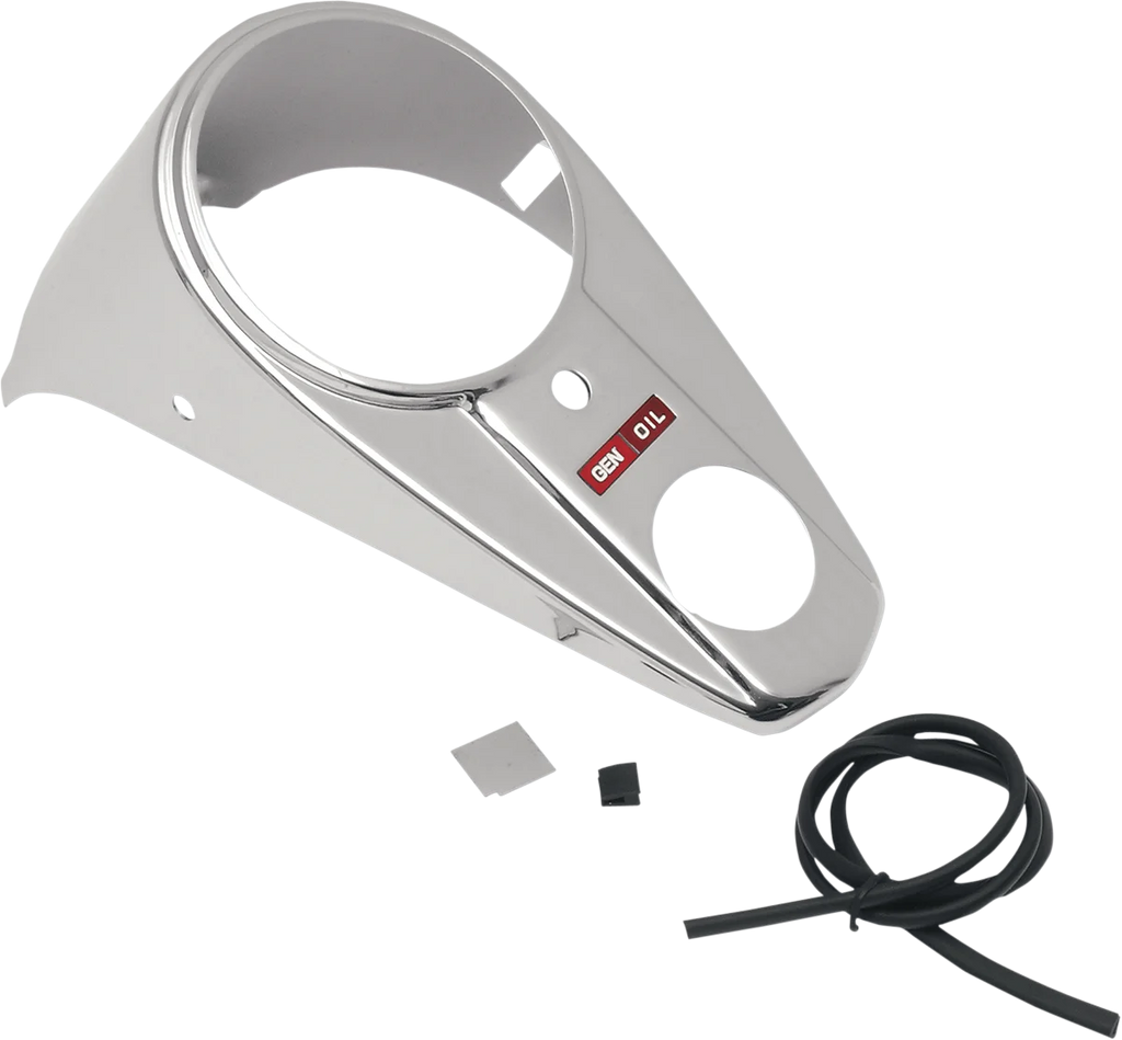 DragSpecialties Slot Dash Cover - Chrome 70720 - Main Product View