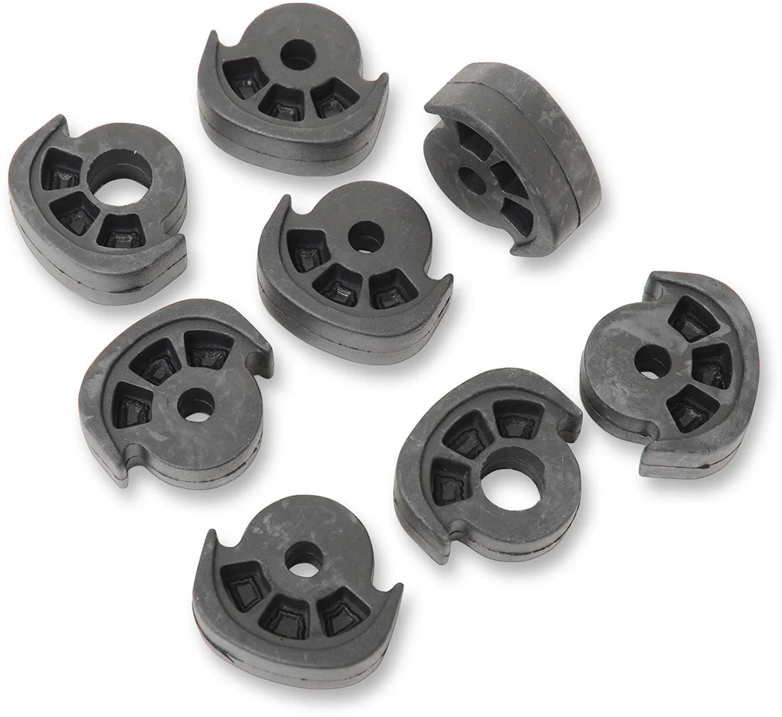 DragSpecialties Small Footpegs - Rubbers Only 361157 - Side View