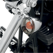 Load image into Gallery viewer, DragSpecialties Smoked Bullet Lens Kit - '00-'23 12-0201 - Back View