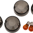 Load image into Gallery viewer, DragSpecialties Smoked Dome Lens Kit - '86-'01 12-0202 - Main Product View