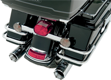 Load image into Gallery viewer, DragSpecialties Smoked Flat Lens Kit - '86-'22 12-0203 - Side View