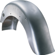 Load image into Gallery viewer, DragSpecialties Smooth Rear Fender - with Taillight/Turn Signal Mount - Steel 72522B - Side View