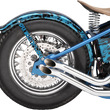 Load image into Gallery viewer, DragSpecialties Smooth Rear Fender - without Taillight/Turn Signal Mount - Steel 72522R - Side View