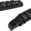 Load image into Gallery viewer, DragSpecialties Soft Ride Foot Pegs - Large - Black - FL/FX P17-0341ISGB - Main Product View
