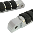 Load image into Gallery viewer, DragSpecialties Soft Ride Foot Pegs - Large - Chrome - FL/FX P17-0341ISC - Main Product View