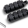 Load image into Gallery viewer, DragSpecialties Soft-Ride Footpeg - Black - Large 361030 - Main Product View