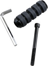 Load image into Gallery viewer, DragSpecialties Soft-Ride Shift Peg - Extended - Black 362046 - Main Product View