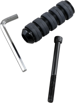 DragSpecialties Soft-Ride Shift Peg - Extended - Black 362046 - Main Product View