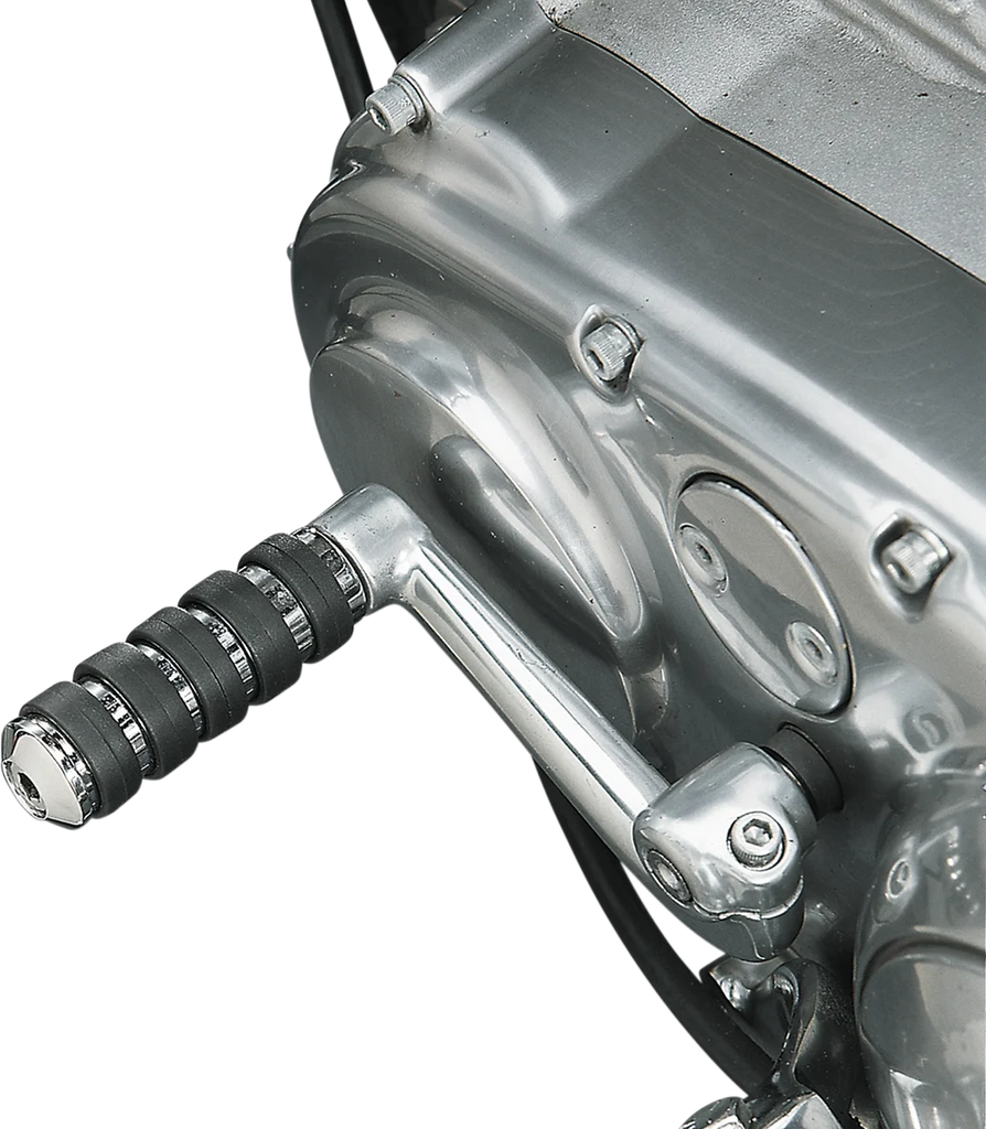 DragSpecialties Soft-Ride Shift Peg - Extended - Black 362046 - Side View