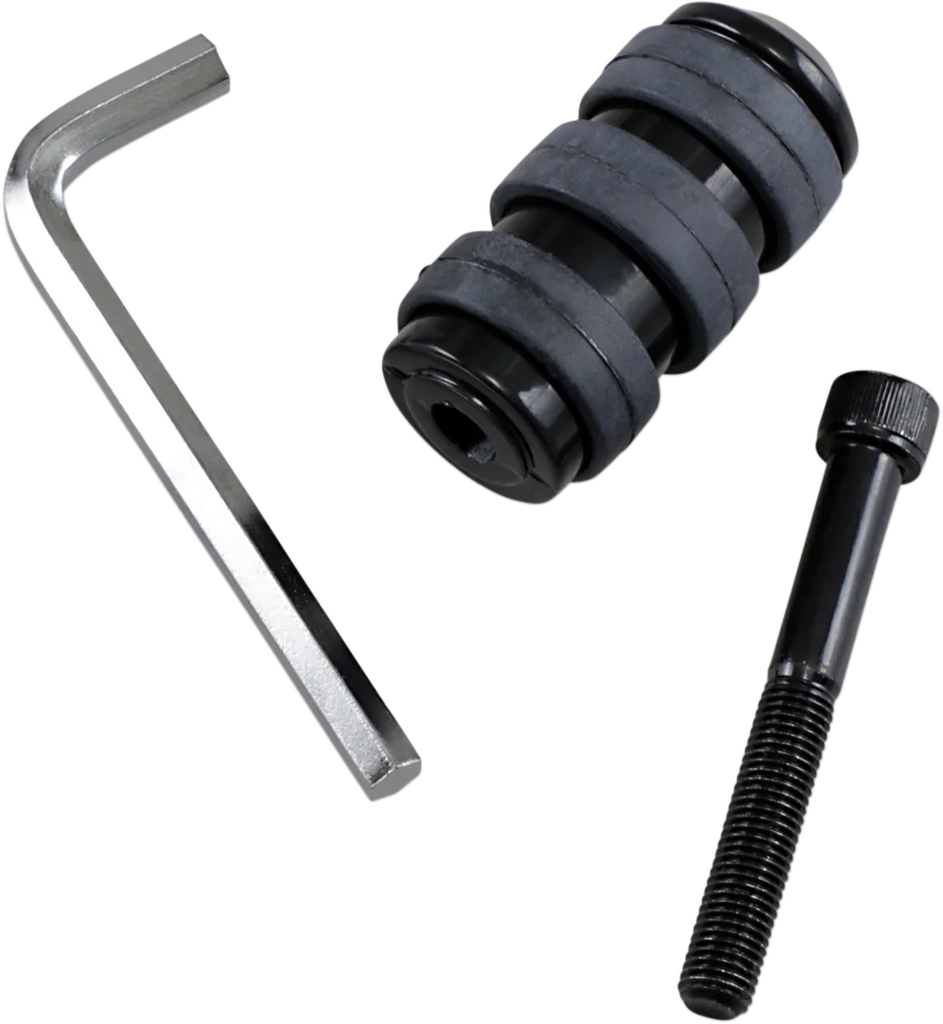 DragSpecialties Soft-Ride Shift Peg - Standard - Black 361032 - Main Product View