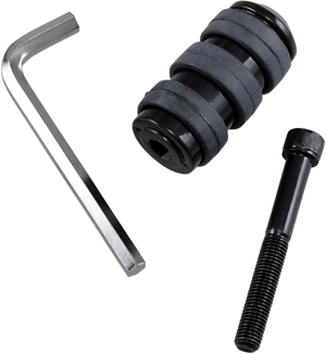 DragSpecialties Soft-Ride Shift Peg - Standard - Black 361032 - Main Product View