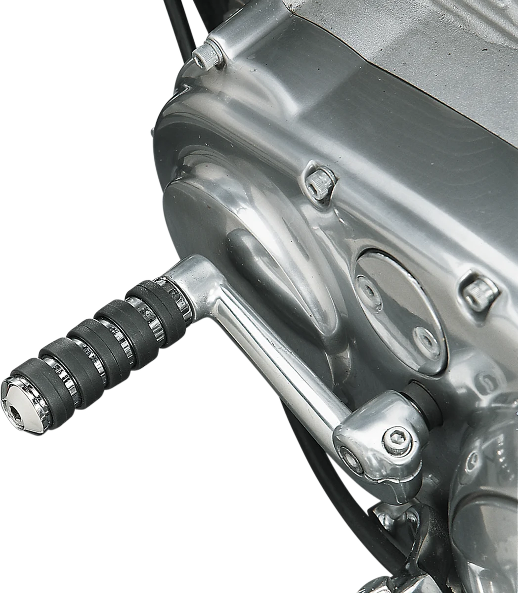 DragSpecialties Soft-Ride Shift Peg - Standard - Black 361032 - Side View