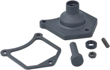 Load image into Gallery viewer, DragSpecialties Solenoid End Cover - Starter Button - Black Wrinkle 79-4002 - Main Product View