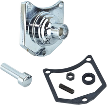 Load image into Gallery viewer, DragSpecialties Solenoid End Cover - Starter Button - Chrome 79-4006 - Main Product View