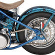 Load image into Gallery viewer, DragSpecialties Solo Seat Springs - Chrome - 5" 28-60106 - Side View