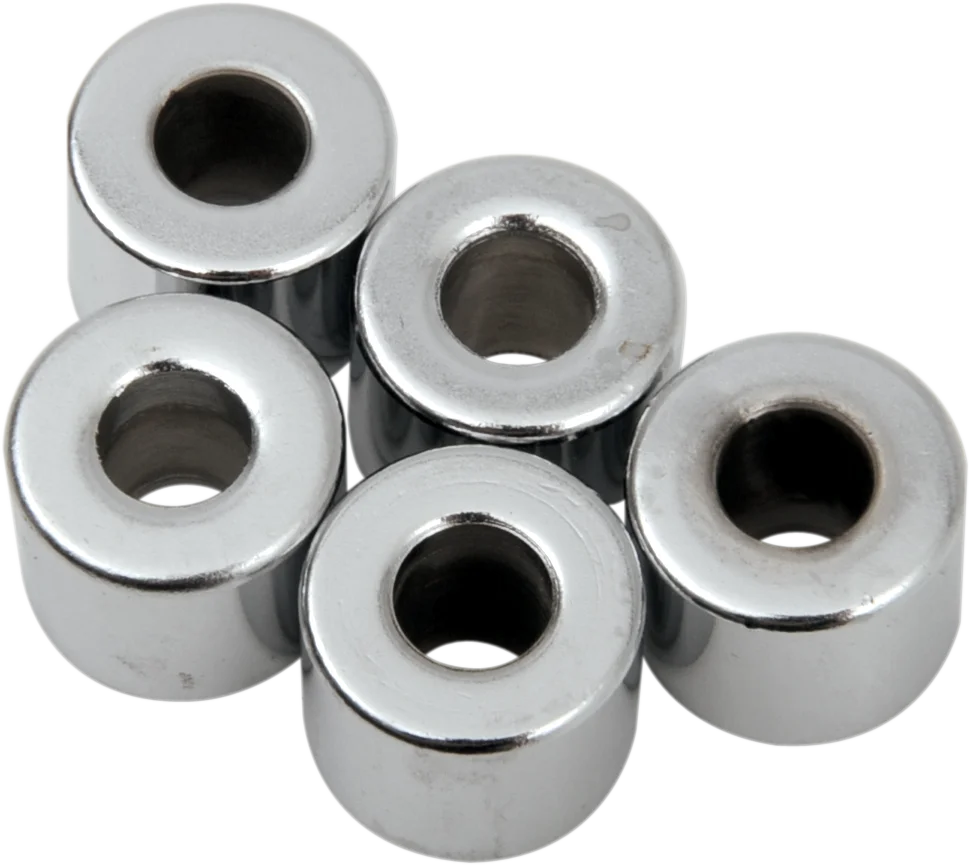 DragSpecialties Spacer - Chrome - 1/4" x 5/8" x 1/2" MPB504 - Main Product View